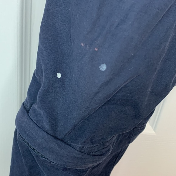 WINDRIVER Zip Off Pants Men’s Small x 32 Navy Lightweight Drawstrings 3 lengths - Picture 5 of 14